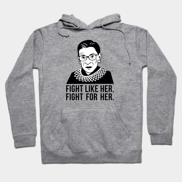 Fight for RBG Hoodie by bellamuert3